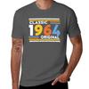 Vintage 1964 Original Parts Birthday 1964 classic original funny gifts birthday TShirt Plus Size Summer Casual TShirt