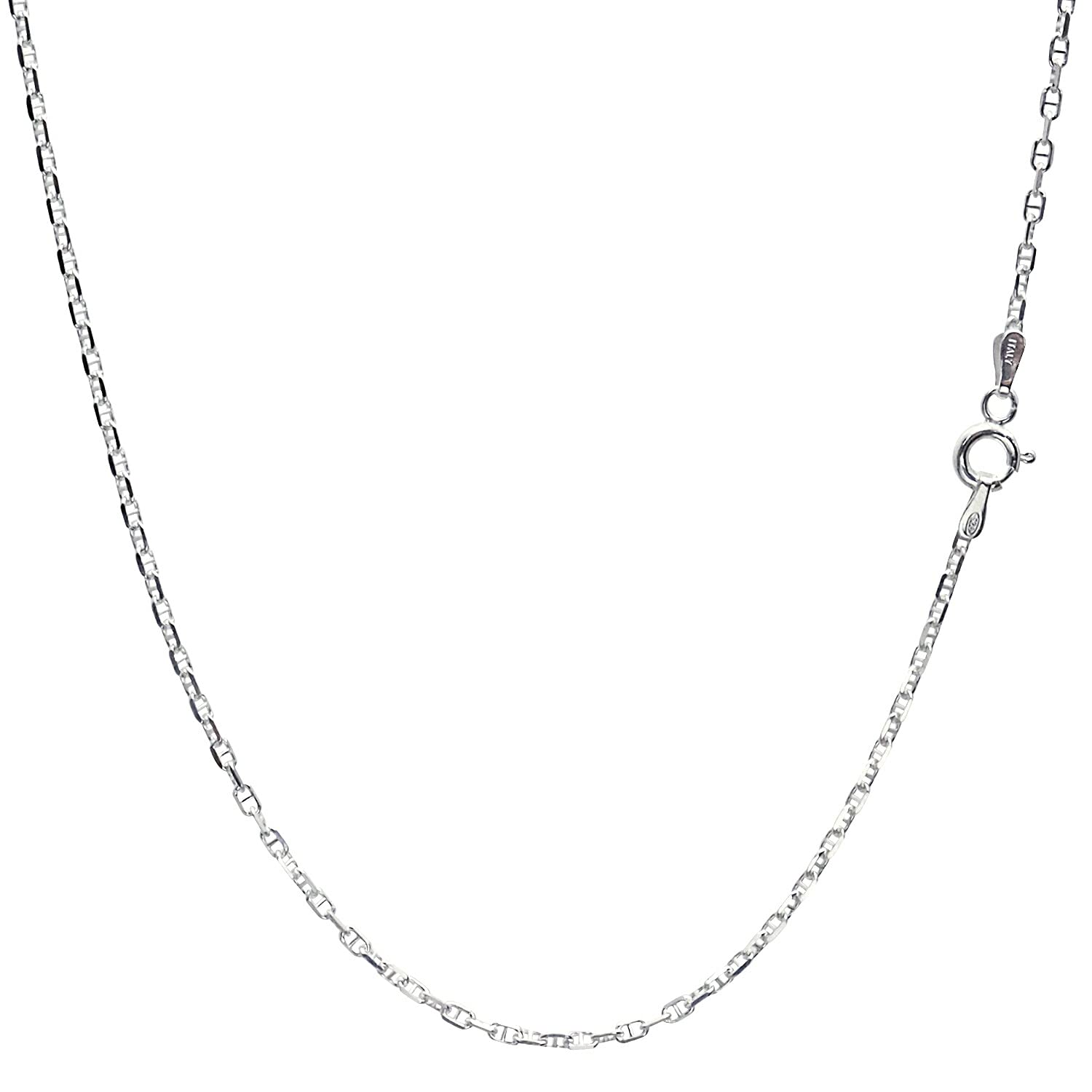 

Ожерелье с якорной цепью, серебро SV 925, ширина 60 см [Sears] 1,8 мм
