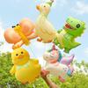 Matte Animal-Shaped Balloon Clips for Kindergarten Activity Decor