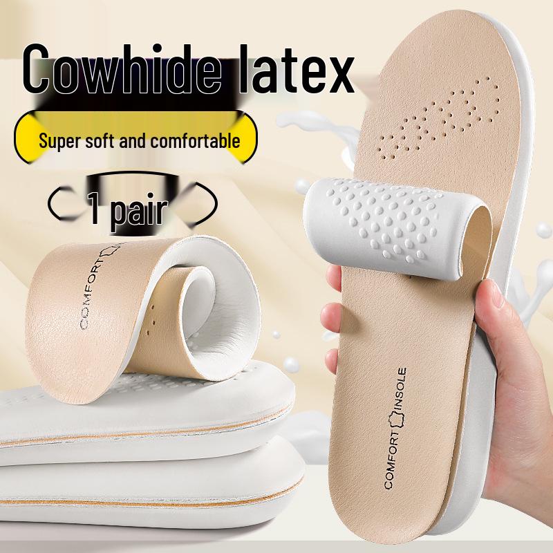 

Мужские и женские спортивные туфли из натуральной коровьей кожи с латексной стелькой, впитывающей пот, для длительного комфорта 43-44