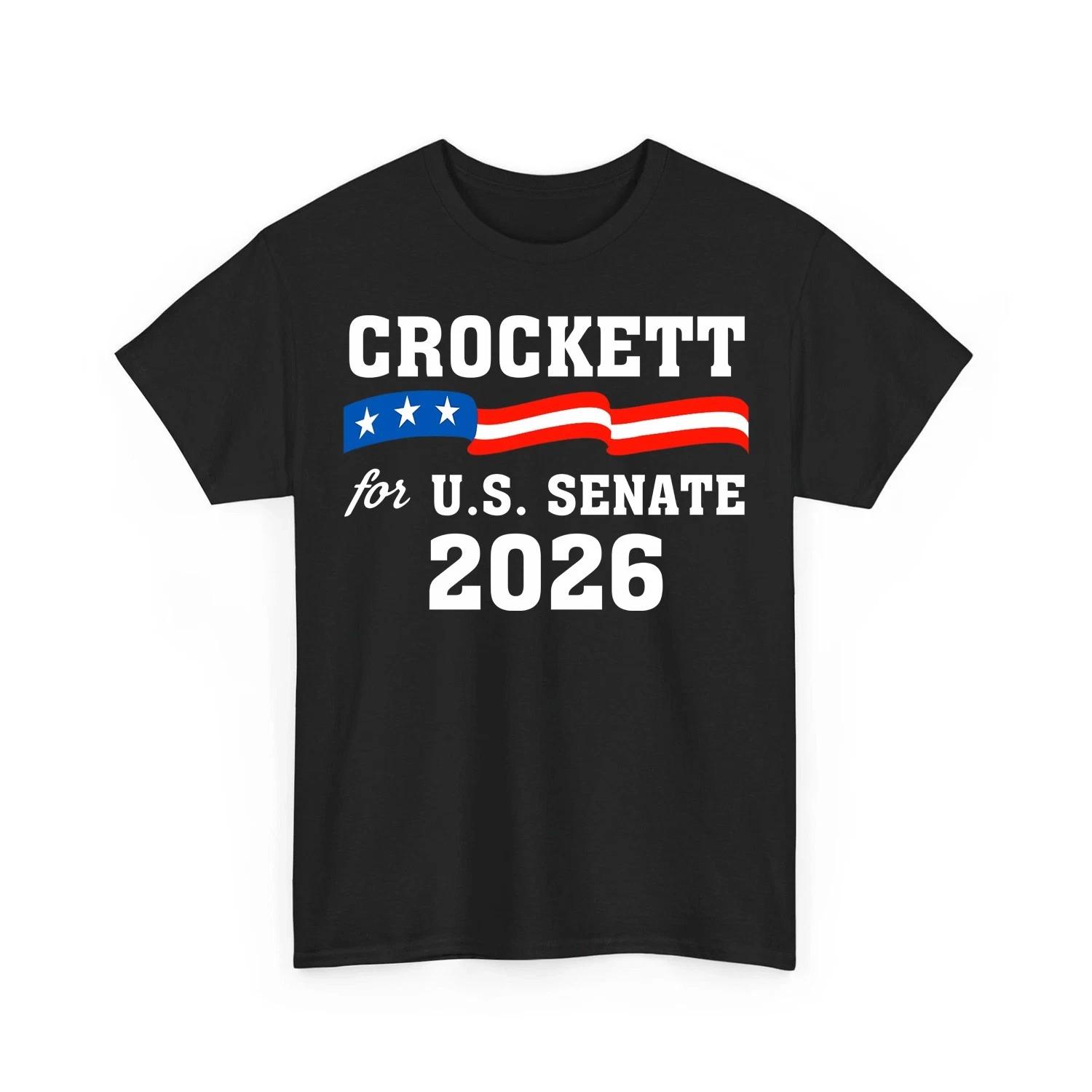 Jasmine Crockett For Texas 2026 Senate US Senator Campaign Retro Unisex T-Shirt 3XL
