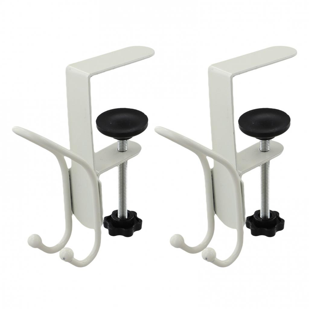 Desk Mount Hook Adjustable for Headphones Bags with Portable Jig Style Design