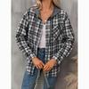 Plaid Shirt Women Casual Fashion Loose Autumn Season