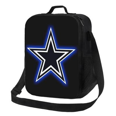 Custom Cowboy Star Lunch Bag Women Cooler Thermal Insulated Lunch Boxes for Student School