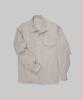 Ttella Cream Ivory High Density Oxford Cotton Pullover Shirt