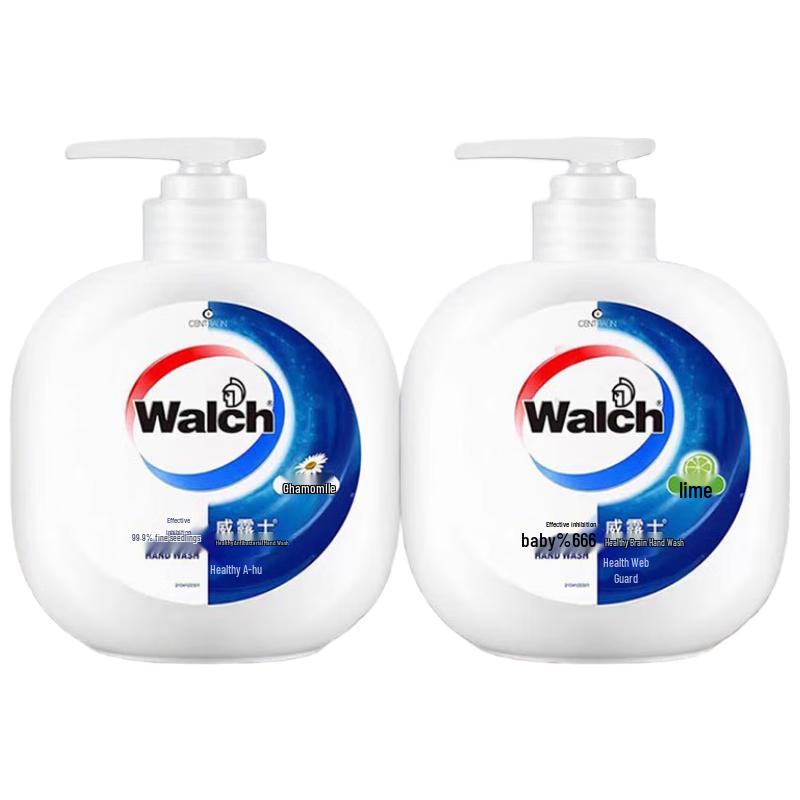 

Walch Antibacterial Hand Wash Family Pack (Lime & Chamomile)