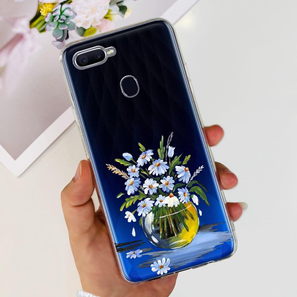 For OPPO F9 Phone Case Oppo F9 Pro F 9 F9Pro CPH1823 CPH1881 CPH1825 Elegant Printing Soft Silicone TPU Back Cover