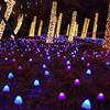 Solar LED Mushroom String Lights with Remote for Outdoors