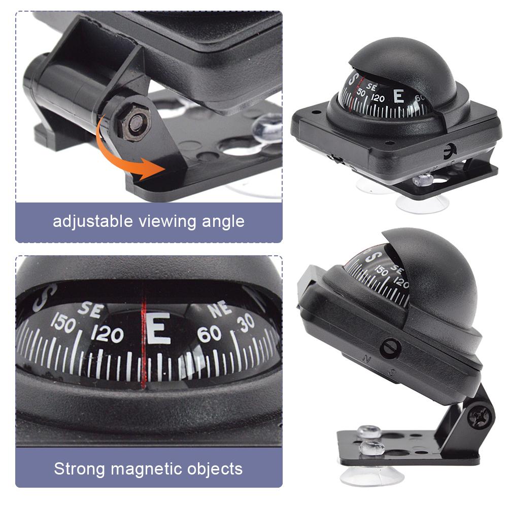 

Navigation Magnetic Compass Multi-function Digital Marine Voyager Waterproof Small Compass Guide Ball for Hiking Camping China Mainland