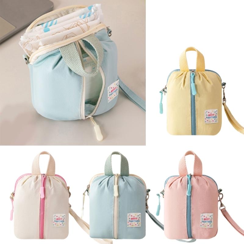 Big Capacity Large Waterproof Carry Bag Sanitary Napkin Organizer For Travel And Workouts Small Portable Makeup Holder