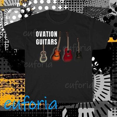T-Shirt con Logo Ovation Guitar Company Divertente Taglia S-5XL