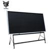 Large Wooden Blackboard with Stainless Steel Stand