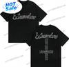 Rock Extremoduro Band Lettering Print Unisexs And Wounisexs Tshirts Hip Hop Harajukus Summer Oversized Comfortable Cotton Top Blac