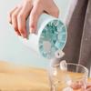 Silicone Round Ice Tray Food-Grade Ice Cube Mold Summer DIY Refrigerator Freeze Ice Maker Creative Ice Cube Mold Barware Tools