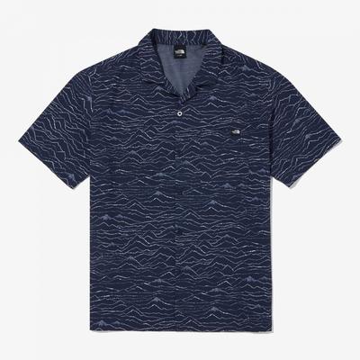 [north Face Official] Nh8Sq14b Men S SunSet cruiSe Short Sleeve Shirt