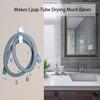 Abs Cpap Tube Holder With Double Hooks For Bedroom Sleep Apnea Equipment Storage
