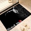 Japan Anime Death Note Door Mat Washable Non-Slip Living Room Sofa Chairs Area Mat Kitchen Toilet Rug