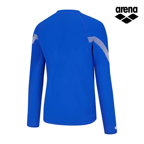 Alena Men'S Impact Leisure Zip-Up Rash Guard A4Bm1Rr03Rbl
