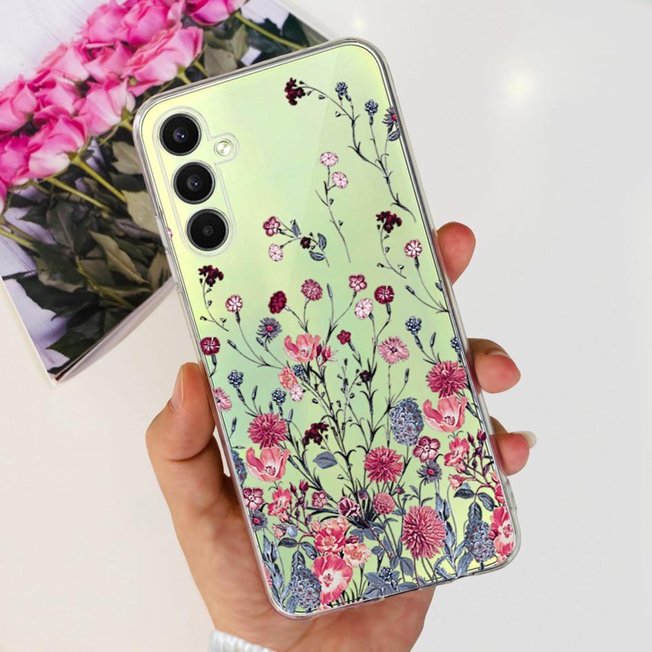 For Samsung Galaxy A24 4G Case SM-A245F A 24 Back Cover Popular Marble Butterfly Soft Silicon Phone Case For Samsung A24 4G Capa