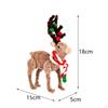 Christmas Pipe Cleaners DIY Set with 86Pcs Chenille Bars Flexible Ornament Lightweight for
