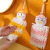 Creative Two-Tone Duck Kitchen Towel Dual-Use Hanging Absorbent Quick-Dry Square Towel