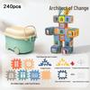 Large Particle Interlocking Building Blocks for Children - Pretend Play Construction Toy for Boys
