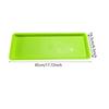 5Pcs Planter Saucer Trays Decoration Rectangular Multifunction Flower Pot Tray