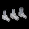 10Pcs New PP Plastic Elbow Connectors 90 Degree 4-20mm Aquarium Tank Fittings Transparent Pagoda Hose Joint Garden Irrigation