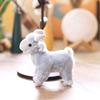 Plush Sheep Keychain With Soft Pp Cotton For Bag Decoration And Gift Idea
