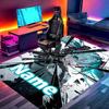 Custom Name Personalized Hatsune Miku Print Carpet, Versatile Home Decor Rug, for Playroom, Apartment, Balcony, Entryway, Hallway Gift