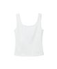 LOTSYOU Lotsyou_Basic Deep Sleeveless White