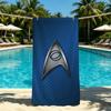 S-Star T-Trek Hot TV Towel For Outdoor Camping Beach Towel Super Absorbent Quick-Drying Summer Towel