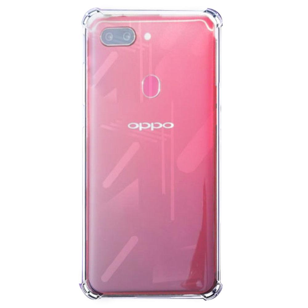 

SHANWO For Oppo R15 Pro TPU Clear Case 1.5mm Shockproof Mobile Phone Back Cover A