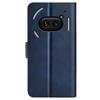 For Nothing Phone (2a) Plus/Phone (2a) Case Leather Adjustable Stand Smart Phone Cover with Dual Magnetic Clasp