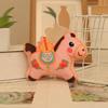 1Pcs 2026  Year Horse Cartoon Doll Bag Pendant Lovely Plush Lucky Pony Keychain Diy Accessories Student Gifts