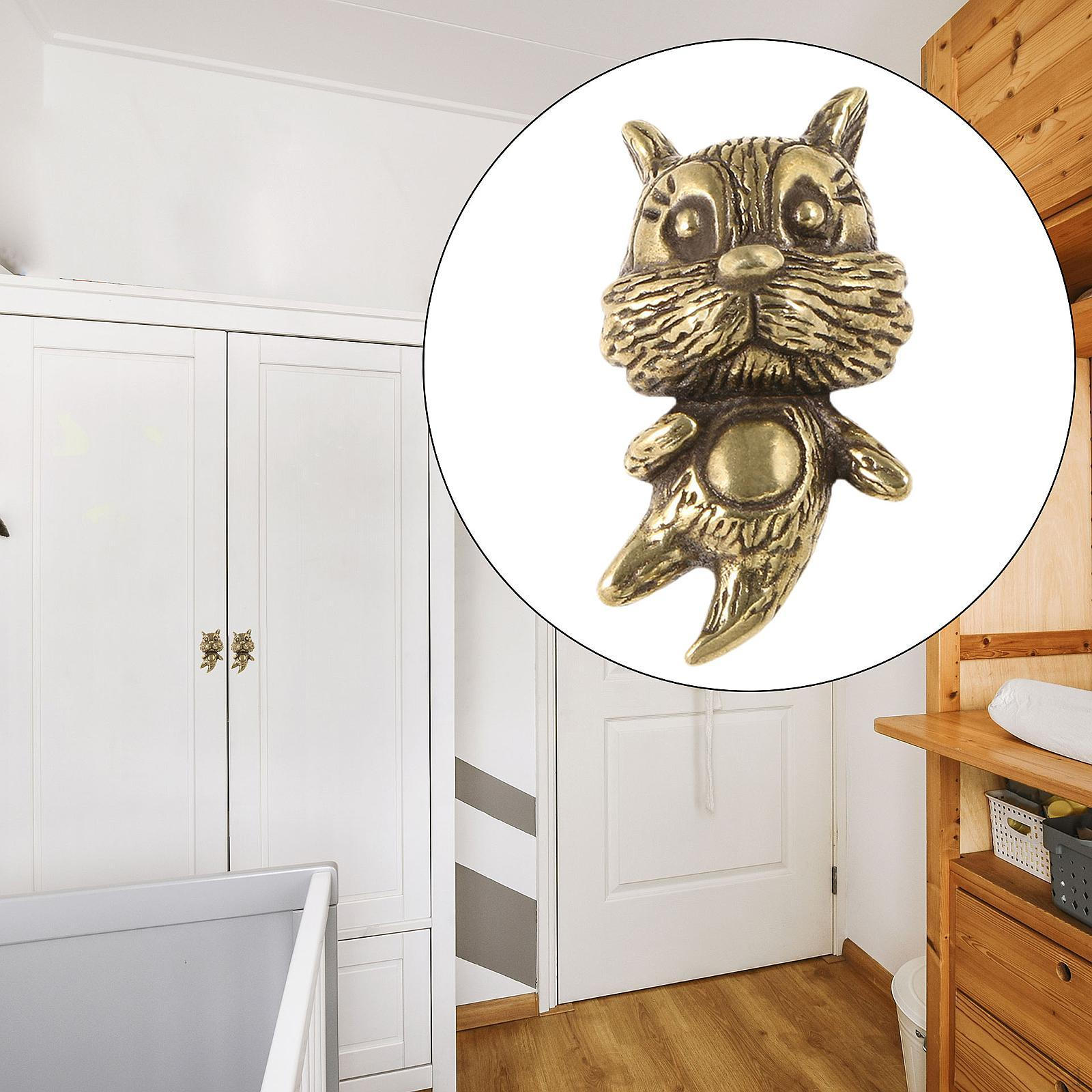 

Cabinet Pulls Knob Closet Door Bedroom Small Desk Drawer Brass Farmhouse Vintage Style Wardrobe бронзовий