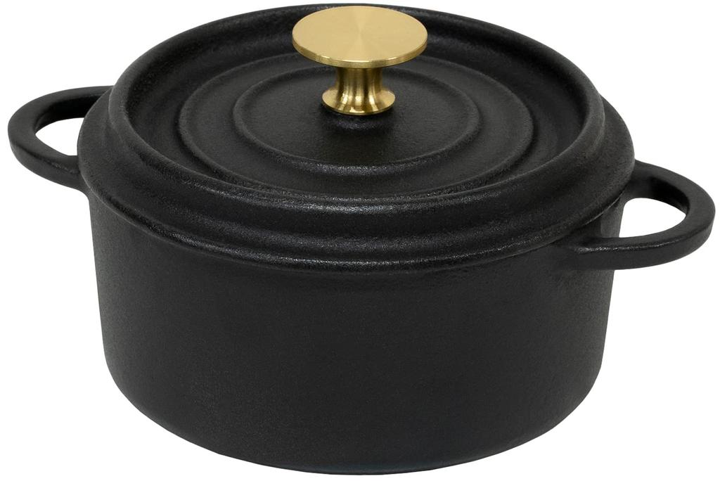 Ikenaga Iron Works Cocotte Topf Dutch Oven Gusseisen Gasherd Backofen Kompatibel 10cm Outdoor