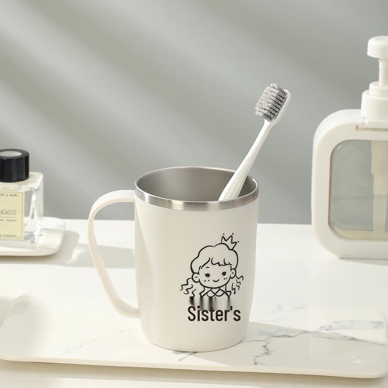 304 Stainless Steel Family Toothbrush Holder - Parent-Child Set for 3-5 Members