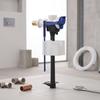 Side Inlet Fill Valve Adjustable Entry Compact for Toilet Repair