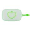 Portable Heart-Shaped Wet Wipes And Mask Storage Box With Snap Closure, Suitable For Children'S Travel.