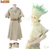 Dr.stone Anime Cosplay Kostüm Set Komplettanzug Cosplay für Shi God Senku