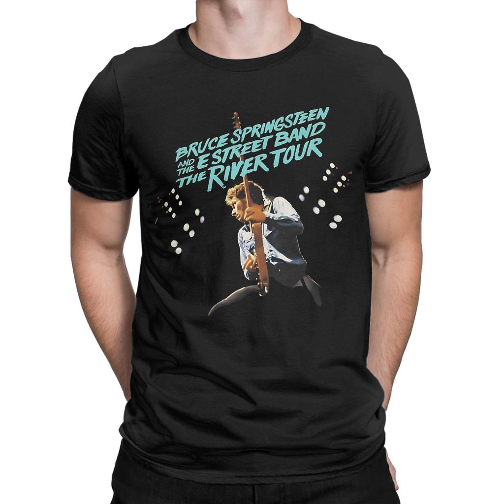 Music Bruce Springsteen Novelty Graphic 100 Cotton Tshirt Bruce Springsteen Tees Tops For Unisex