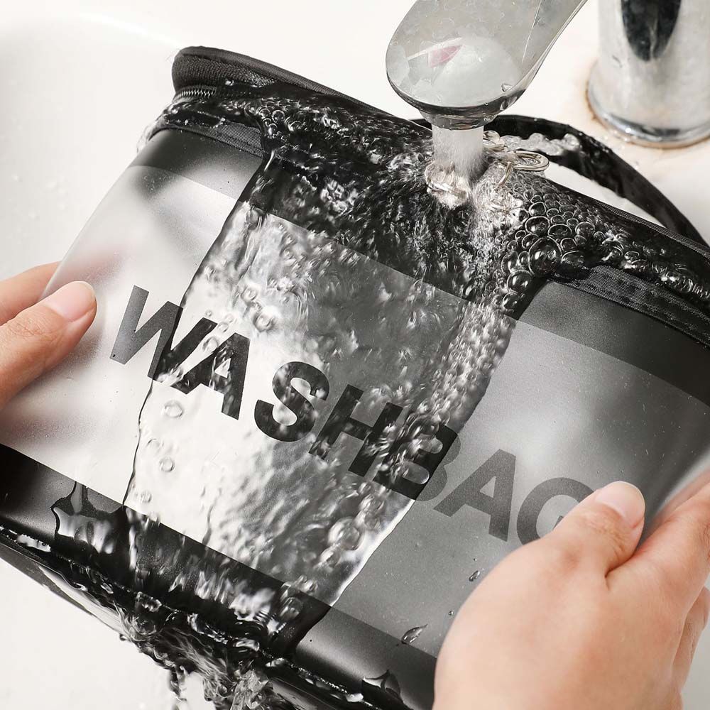 Travel Handbag Wash Bag PVC Cosmetic Organizer Cosmetic Storage Bag Makeup Bag Toiletry Bag