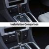 Carbon Fiber Gear Shift Knob Cover Trim for Dodge Charger Chrysler 300C 2004-10