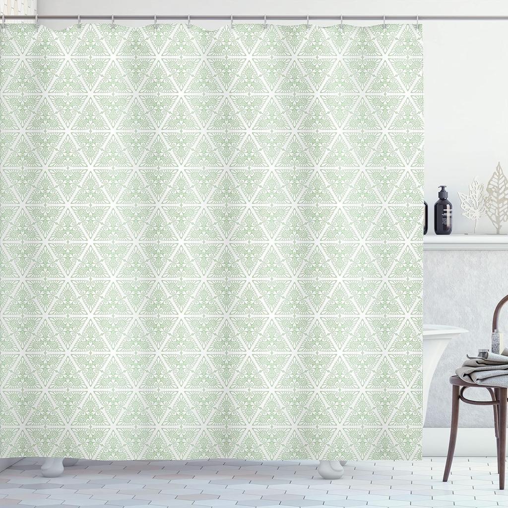 Teal Shower Curtain,Retro Arrow Pattern In Horizontal Line Heading To Opposite Directions Art Print, Cloth Fabric Bathroom Decor