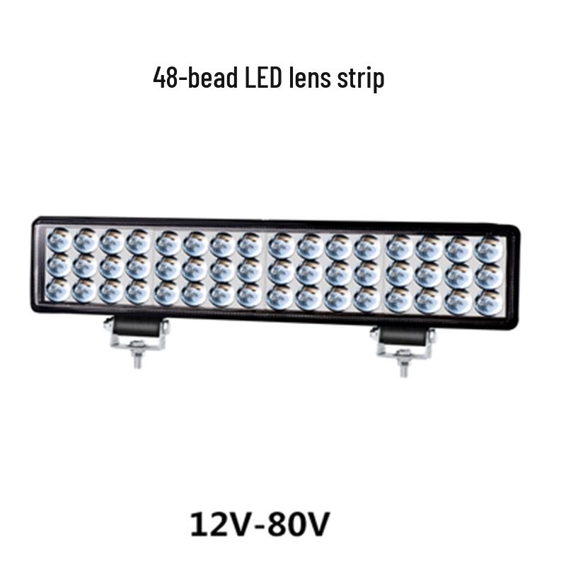 Super Bright LED Headlights for Electric Vehicles & Motorcycles, High/Low Beam, 12V