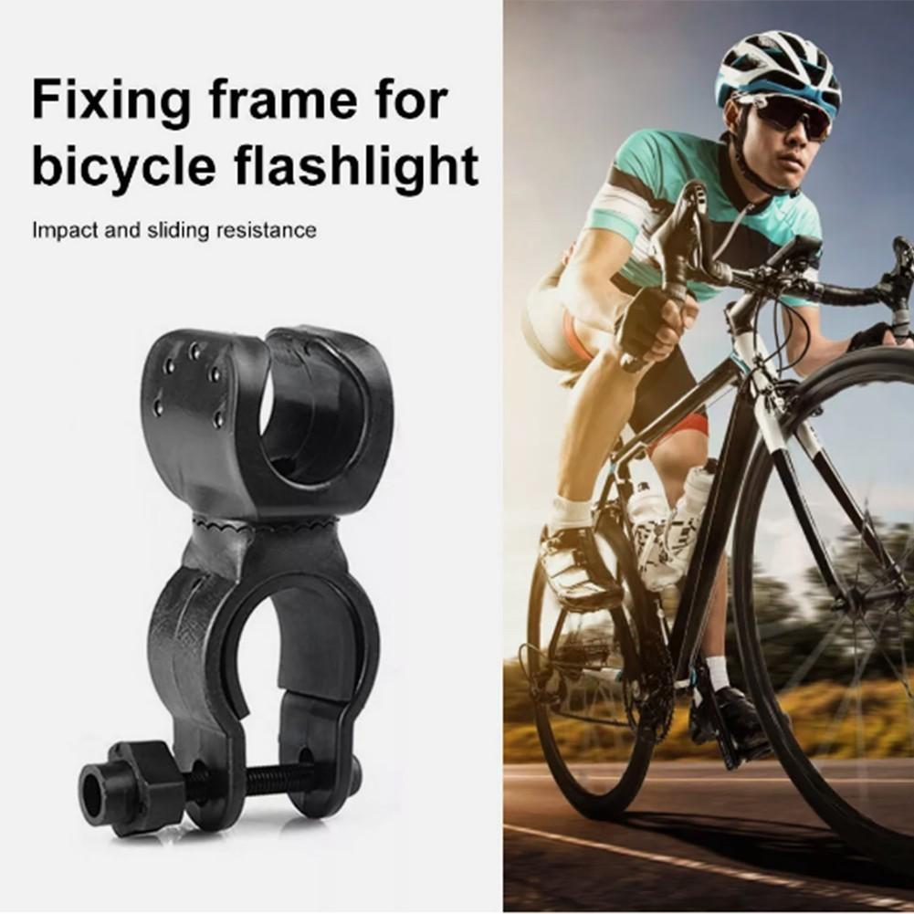 Bicycle Lamp Holder Bike Handlebar Flashlight Mount