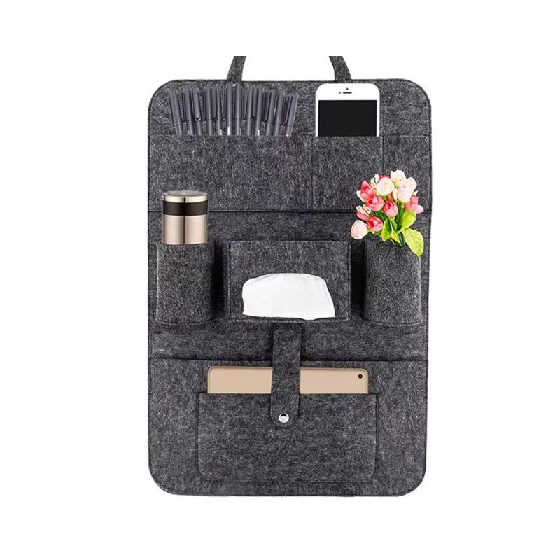 

Felt Car Backrest Protection Car Backseat Organizer Felt