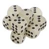 20 Pieces Glowing Dice Medium Black Dot Classic Plastic 6 Sided Dice Table Game Dice for Board Games