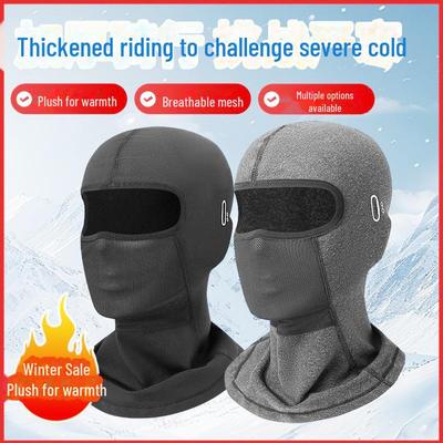 Vinter Vindsäker Motorcykel & Skidåkning Fleece Huvudbonad